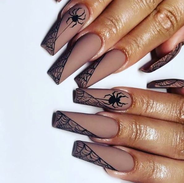 30 Fun and Scary Halloween Nail Designs 2021