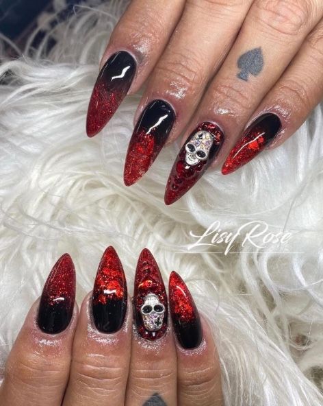 30 Fun and Scary Halloween Nail Designs 2021