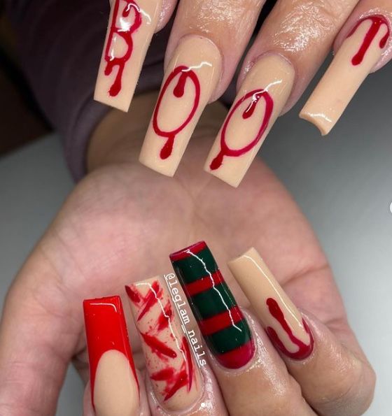 30 Fun and Scary Halloween Nail Designs 2021